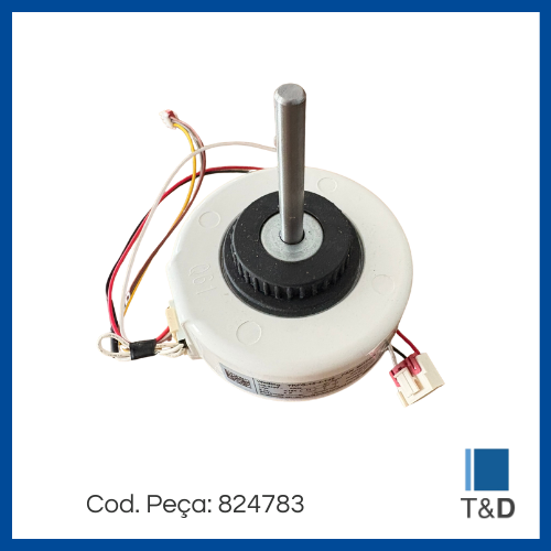 MOTOR ELET EVAP 220V1200RPM Y4S476B0106G - Imagem 2