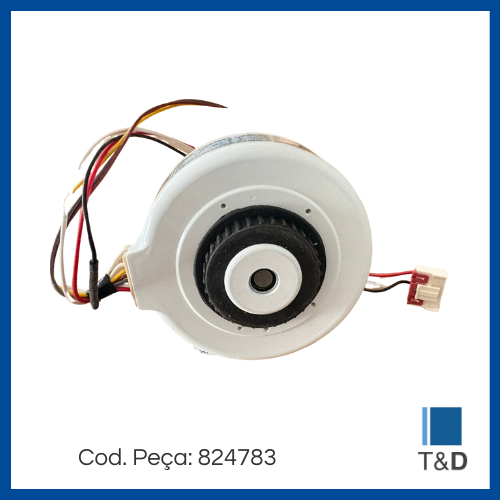 MOTOR ELET EVAP 220V1200RPM Y4S476B0106G - Imagem 3