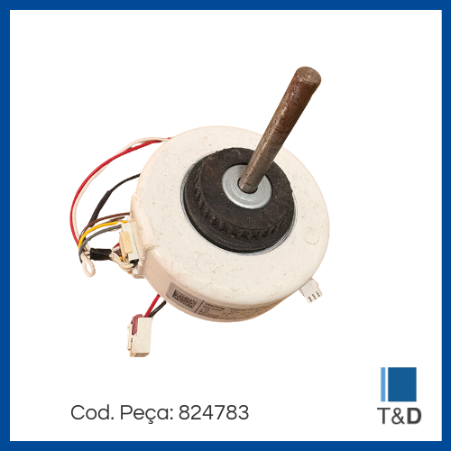 MOTOR ELET EVAP 220V1200RPM Y4S476B0106G - Imagem 5