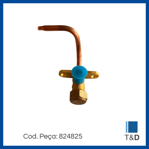 VÁLVULA 2 VIAS R410A 7/16" D=3,0MM - Imagem 3