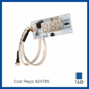 111 PCI DISPLAY C/ VISOR LED BR MONTADA