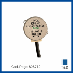 MOTOR ELET ALETA DE AR 12V C/CABO 300MM