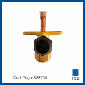 VÁLVULA 2 VIAS R410A 7/16" D=6,0MM