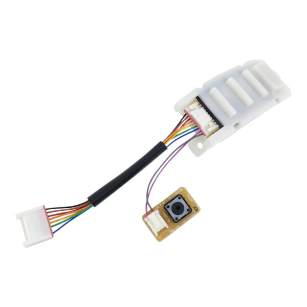 Modulo eletrônico com display, cabos elétricos com conectores e gabinete plástico Ar Condicionado LG